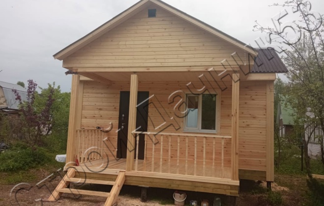 1 Брусовой дом ОД–2, 6×4, 32 М², Московская область,